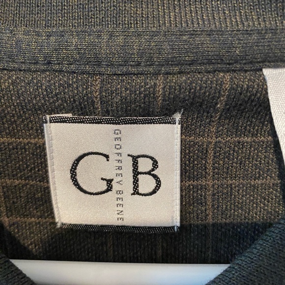 Geoffrey Beene men’s long sleeve polo shirt, polyester knit, size XL, NWT - Picture 4 of 7